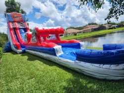 img 20230526 wa0003 1765375008 27' MOD Wave Runner Single Lane Slip N Slide W Pool