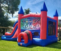 screenshot 20240216 173140 gallery 1765372586 MOD Red And Blue Super Double Lane Inflatable Combo (Wet/Dry)