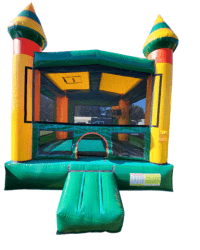 MOD Amazon River Bouncy Castle w. Basketball Hoop