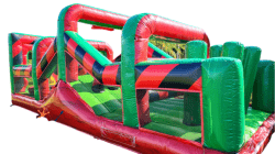 35 Toxic Red Challenge Obstacle Course 