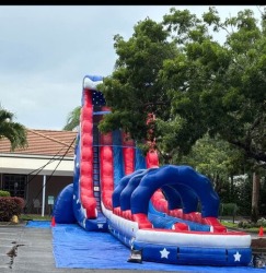 32 Liberty DL SP Water Slide  + Slip  and Slide
