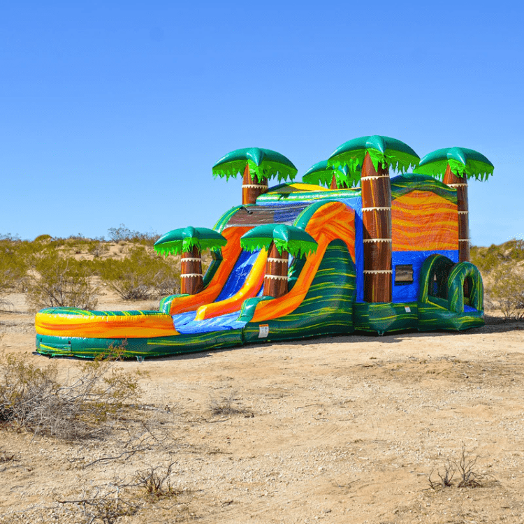 Wet and Dry Inflatable Combo Rentals